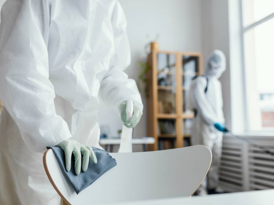 SANITIZING, DISINFECTING CLEANING